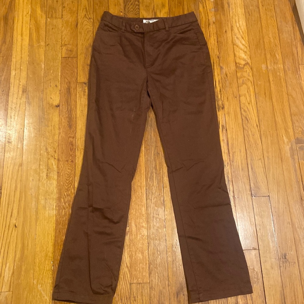 women’s brown pants